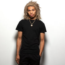 Load image into Gallery viewer, 14K Gold Devil Emoji Necklace