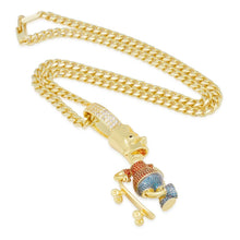 Load image into Gallery viewer, Simpsons x King Ice - Cruiser Bart Necklace