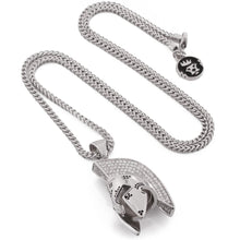 Load image into Gallery viewer, The White Gold Spartan Necklace