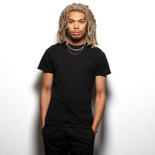 Load image into Gallery viewer, 5mm White Gold Thick Herringbone Choker Set