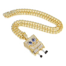 Load image into Gallery viewer, SpongeBob x King Ice - XL SpongeBob SquarePants Necklace
