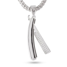 Load image into Gallery viewer, Straight RZR Barber Shop Necklace
