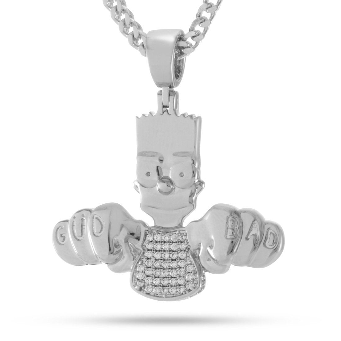 【KING ICE】THE SIMPSONS コラボ 希少品 廃盤 ネックレス Simpsons x King Ice – “Lil Devil” Bart Necklace